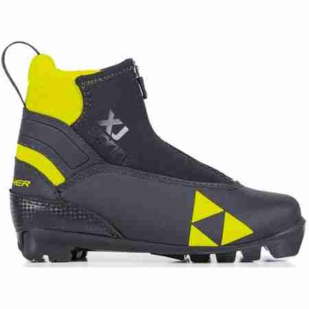 фото 1 Ботинки для беговых лыж Ботинки для беговых лыж детские Fischer Sprint Black-Yellow 33 (2020-21)