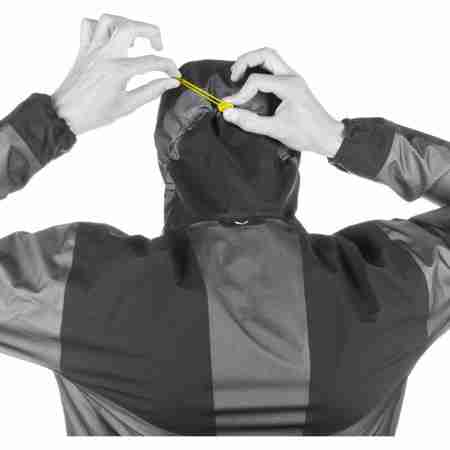 фото 2 Гірськолижні куртки Гірськолижна куртка Salewa Pedroc 2 GTX ACT M 27104 0912 Black-Green L (50)