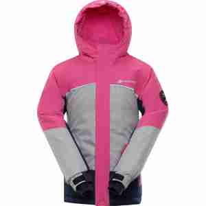 Зимняя куртка детская Alpine Pro Sardaro 2 Pink 116-122