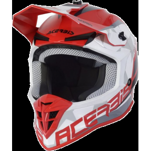 Мотошлем Acerbis Linear Red-White