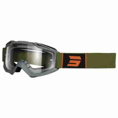 фото 1 Кросові маски і окуляри Мотоокуляри Shot Racing Assault Fashion Grey-Khaki