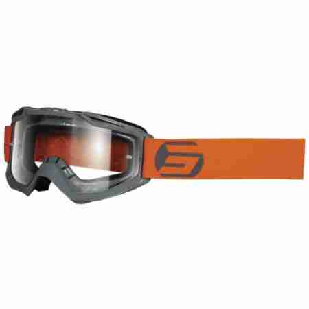 фото 1 Кроссовые маски и очки Мотоочки Shot Racing Assault Symbol Grey-Orange