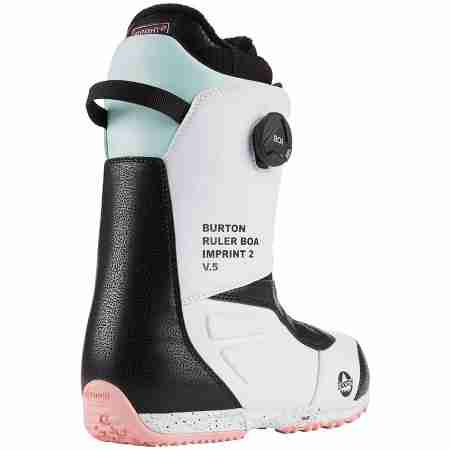 фото 2 Ботинки для сноуборда Ботинки для сноуборда Burton Ruler Boa White-Black-Multi 10,5 (2021)