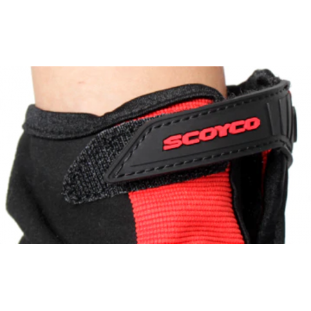 фото 2 Мотоперчатки Мотоперчатки Scoyco MC08 Red S