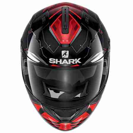 фото 3 Мотошлемы Мотошлем Shark Ridill 1.2 Mecca Black-Red-Silver  M
