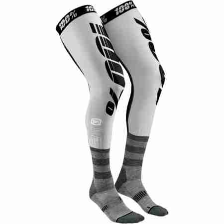 фото 1 Шкарпетки Мотошкарпетки Ride 100% Rev Knee Brace Performance Moto Socks Grey S/M