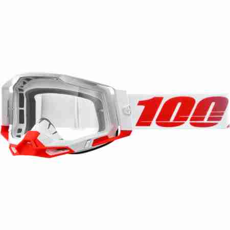фото 1 Кросові маски і окуляри Мотоокуляри 100% Racecraft II Goggle St-Kith Clear Lens