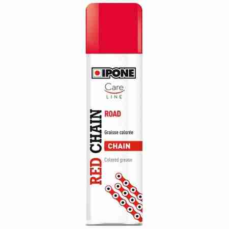 фото 1 Моторна олива і хімія Змазка для ланцюга  Ipone Spray Chain Red 250 мл