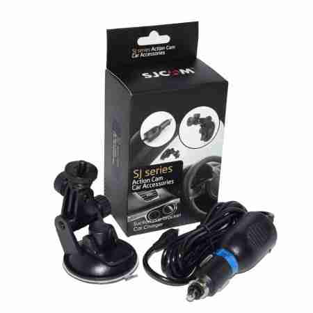 фото 1 Аксессуары для экшн-камер Авто-комплект SJCAM Car Charger with Suction Cup for SJ4000, SJ5000, M20 series