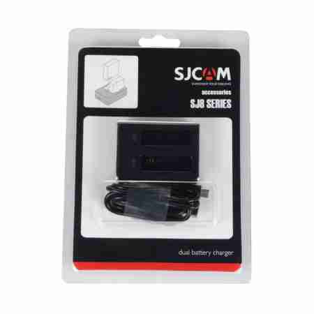фото 1 Аксессуары для экшн-камер Двойное зарядное SJCAM Dual-slot Battery Charger for SJ8 series