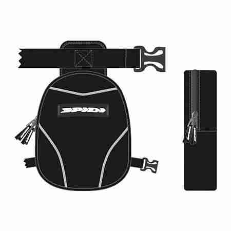 фото 3 Мотокофри, сумки для мотоциклів Мотосумка на ногу Spidi V118 Black
