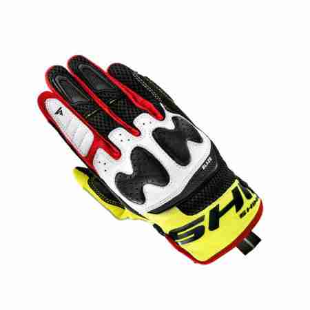 фото 3 Мотоперчатки Мотоперчатки Shima Blaze White-Black-Yellow-Red XL