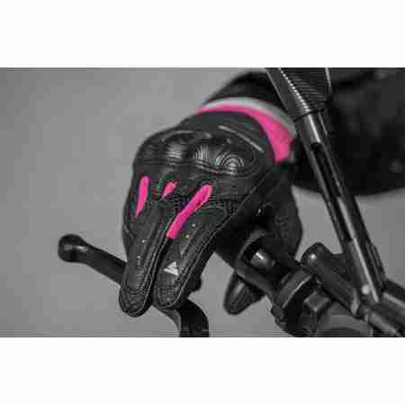 фото 3 Мотоперчатки Мотоперчатки Shima Rush Lady Black-Pink M