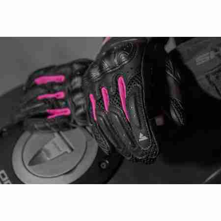 фото 4 Мотоперчатки Мотоперчатки Shima Rush Lady Black-Pink L