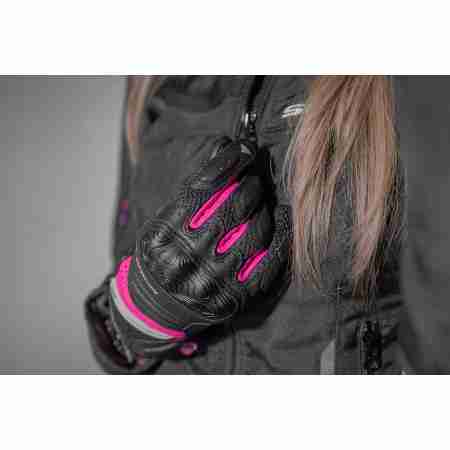 фото 6 Мотоперчатки Мотоперчатки Shima Rush Lady Black-Pink L