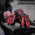 фото 4 Мотоперчатки Мотоперчатки кожаные Spyke Tech Race Black-Fluored M