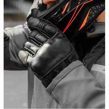 фото 6 Мотоперчатки Мотоперчатки кожаные Spyke Biarritz Vented 2.0 Black M