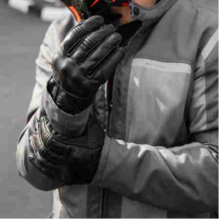 фото 3 Мотоперчатки Мотоперчатки кожаные Spyke Biarritz Vented 2.0 Black M