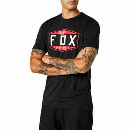 фото 2 Рубашки Футболка FOX Emblem Tech Tee Black XL
