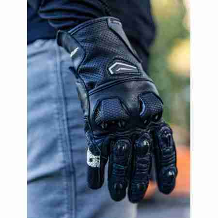 фото 3 Мотоперчатки Мотоперчатки кожаные Spyke Tech Sport Vented 2.0 Black S