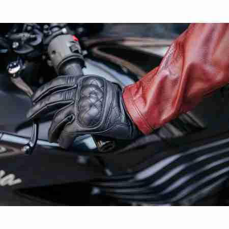 фото 4 Моторукавички Моторукавички шкіряні Spyke Biarritz Black XL