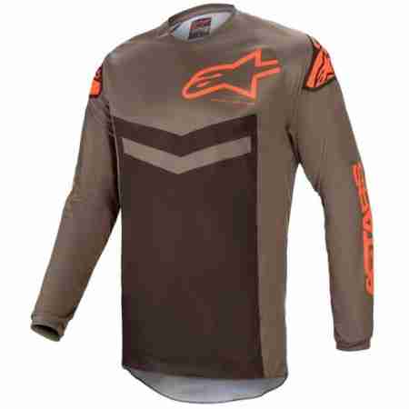 фото 1 Кроссовая одежда Мотоджерси Alpinestar Fluid Speed Dark Grey-Orange XL