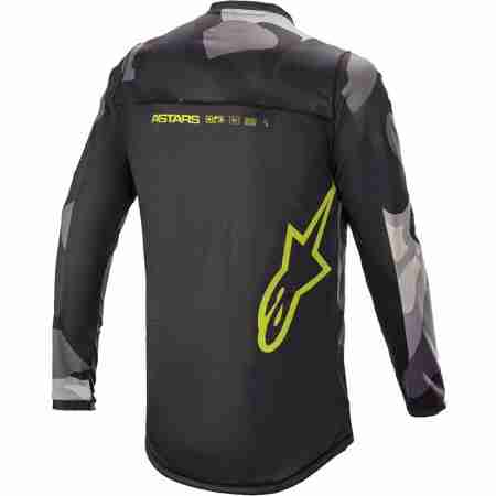 фото 2 Кроссовая одежда Мотоджерси Alpinestar Racer Tactical Grey-Fluo Yellow-Camo 2XL