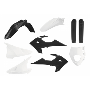 Комплект пластика Polisport Enduro Kit - GasGas Black-White
