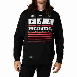 Толстовка Fox Honda Pullover Fleece Black XL