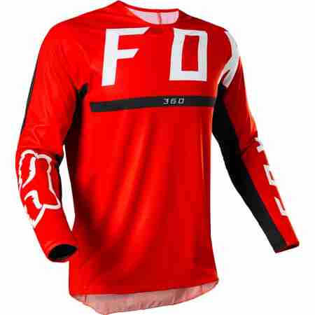 фото 1 Кросовий одяг Мотоджерсі FOX 360 Merz Flo Red L