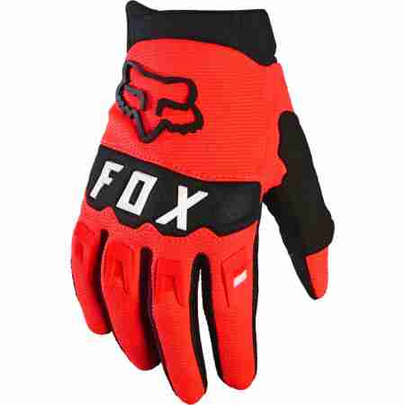 фото 1 Мотоперчатки Мотоперчатки FOX YTH Dirtpaw Flo Red YM (6)