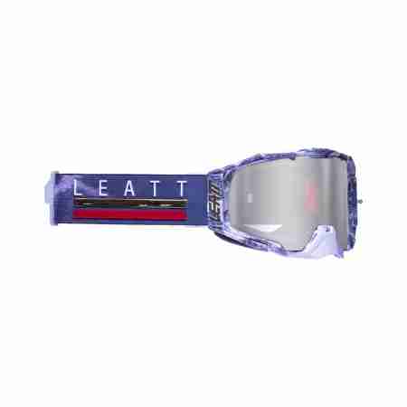 фото 1 Кросові маски і окуляри Мотоокуляри Leatt Velocity 6.5 - Iriz Silver Giraffe Mirror Lens