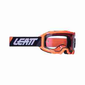 Мотоочки Leatt Velocity 4.5 - Clear Neon Orange Clear Lens