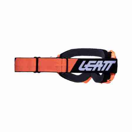 фото 2 Кроссовые маски и очки Мотоочки Leatt Velocity 4.5 - Clear Neon Orange Clear Lens