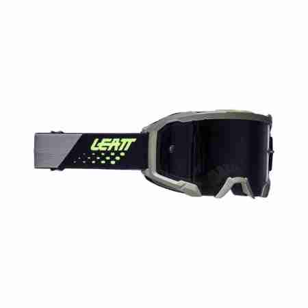 фото 1 Кроссовые маски и очки Мотоочки Leatt Velocity 4.5 - Iriz Platinum Cactus Mirror Lens