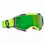 фото 1 Кроссовые маски и очки Мотоочки Scott Fury Blue-Yellow-Green Chrome Works