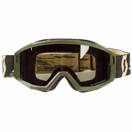 фото 2 Кросові маски і окуляри Мотоокуляри Scott Primal Sand Dust Camo Khaki-Dark Grey