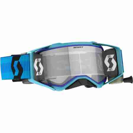 фото 1 Кроссовые маски и очки Мотоочки Scott Prospect WFS Blue-Black Clear Works