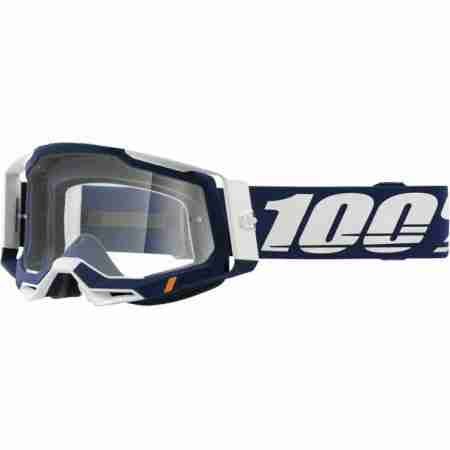 фото 1 Кросові маски і окуляри Мотоокуляри 100% Racecraft 2 Concordia - Clear Lens, Clear Lens