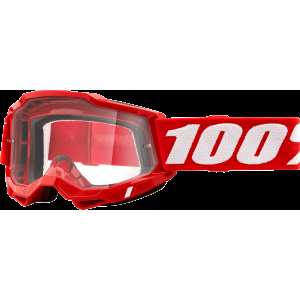 Мотоокуляри 100% Accuri 2 OTG Red - Clear Lens, OTG