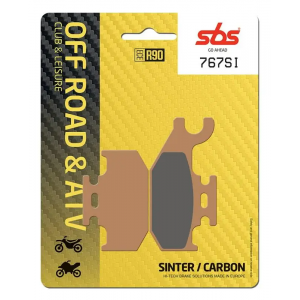 Колодки гальмівні SBS Sport 767SI Sinter-Carbon