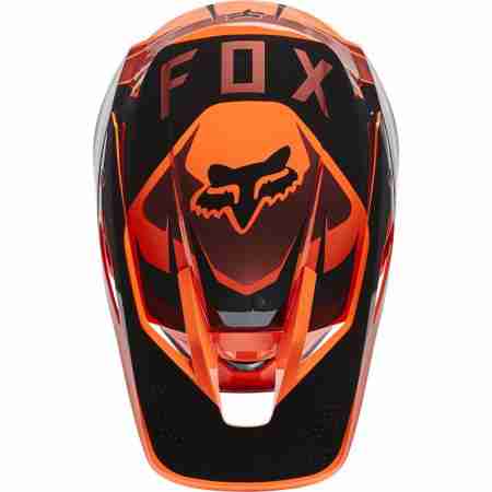 фото 2 Мотошлемы Мотошлем Fox V3 RS Mirer Flo Orange S