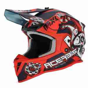 Мотошлем Acerbis Linear Blue-Red