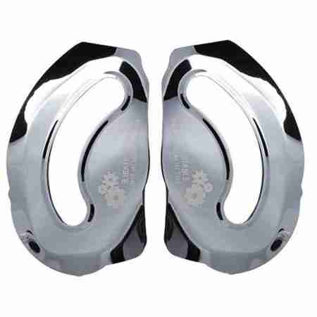 фото 1 Запчасти для шлема Боковые пластины для мотошлема LS2 FF900 Chrome Black