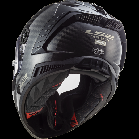 фото 5 Запчасти для шлема Оболочка мотошлема LS2 FF805 Thunder Carbon Racing Fim 2020 Black L