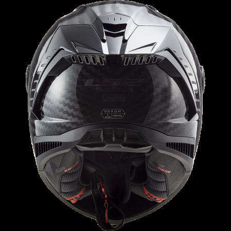 фото 4 Запчастини для шолома Оболонка мотошолома LS2 FF805 Thunder Carbon Racing Fim 2020 Black L