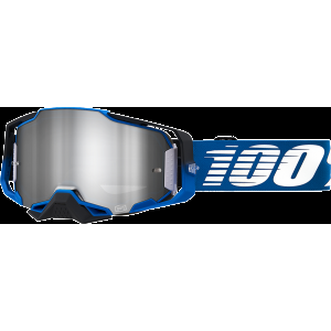 Мотоочки Ride 100% Armega Rockchuck - Flush Silver Lens, Mirror Lens