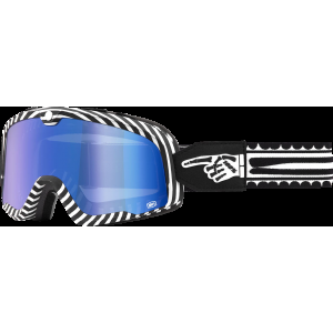 Мотоочки Ride 100% Barstow Death Spray - Mirror Blue Lens, Mirror Lens