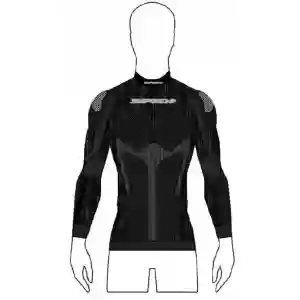 Термокофта Spidi Seamless Shirt Black-Grey