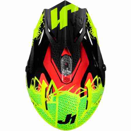 фото 4 Мотошлемы Мотошлем Just1 J38 Mask Fluo Yellow-Red-Black L